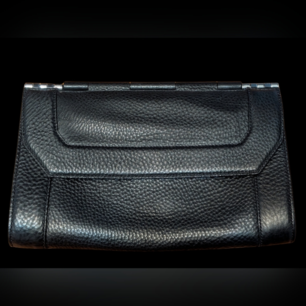 Mackage Black Leather Clutch. No Straps
